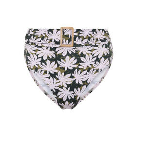 NWT $205 Alexandra Miro Ursula Floral Printed High Waist Audrey Bikini Bottom